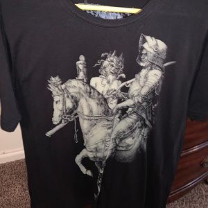 warrior horse ranger up t shirt